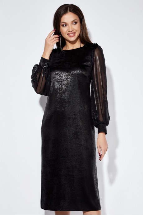 Вечернее платье Laikony L-431 черный размер 50-58 #3