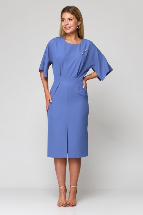 Вечернее платье Laikony L-931 -1 синий, василек размер 44-50 #1
