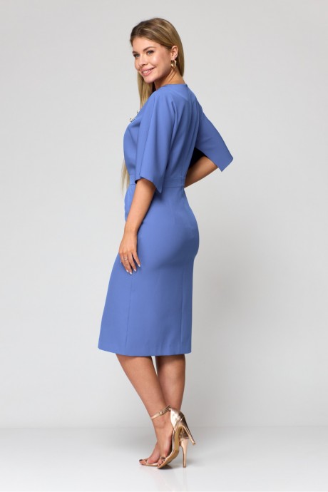 Вечернее платье Laikony L-931 -1 синий, василек размер 44-50 #6