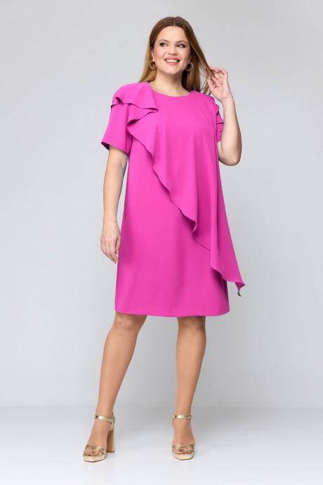 Платье Laikony L-661 -2 фуксия размер 50-58 #1