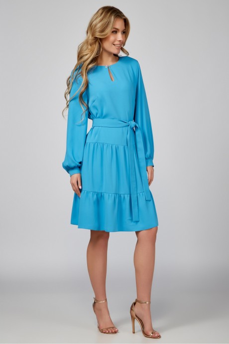 Платье Laikony L-361 голубой размер 46-52 #3