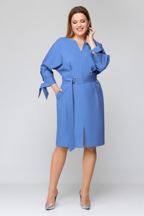 Платье Laikony L-061 -1 голубой размер 50-58 #3