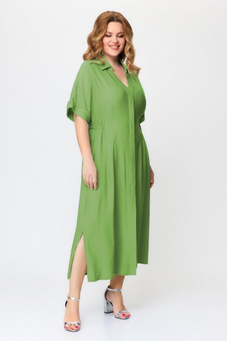 Платье Laikony L-250 зеленый размер 50-58 #3