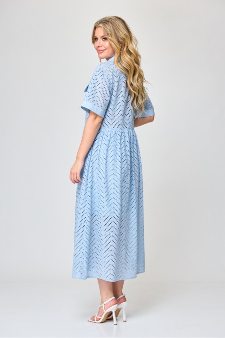 Платье Laikony L-671 голубой размер 44-50 #5
