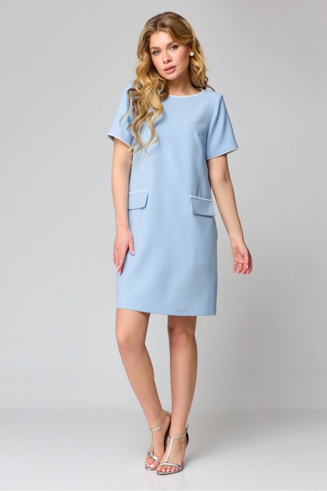 Платье Laikony L-461 голубой размер 46-52 #1