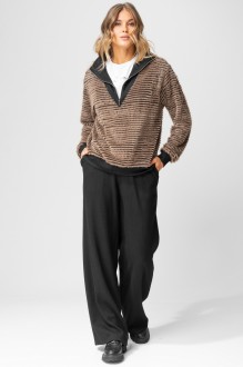 Костюм/комплект Laikony L-383 табак, черный #1