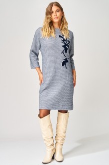 Платье Laikony L-183 сине-белый #1