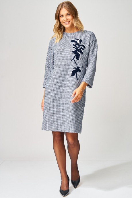 Платье Laikony L-183 сине-белый размер 44-52 #2