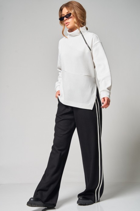 Костюм/комплект Laikony L-483 черно-белый размер 44-52 #4