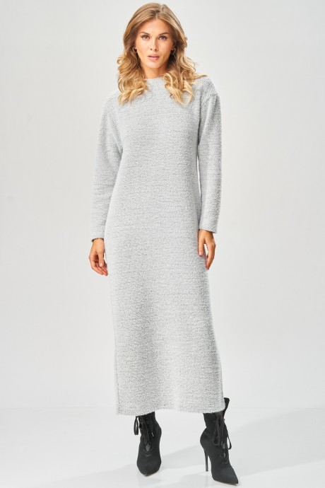 Платье Laikony L-573 серый размер 44-52 #2
