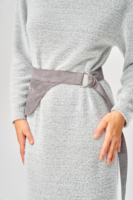 Платье Laikony L-573 серый размер 44-52 #7