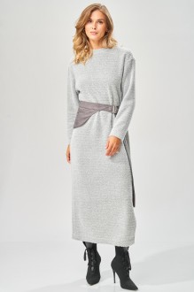 Платье Laikony L-573 серый, диагональ