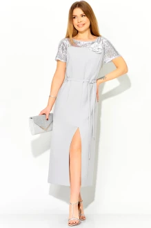 Вечернее платье Laikony L-114 светло-серое