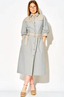 Платье Laikony L-434 серо-голубое