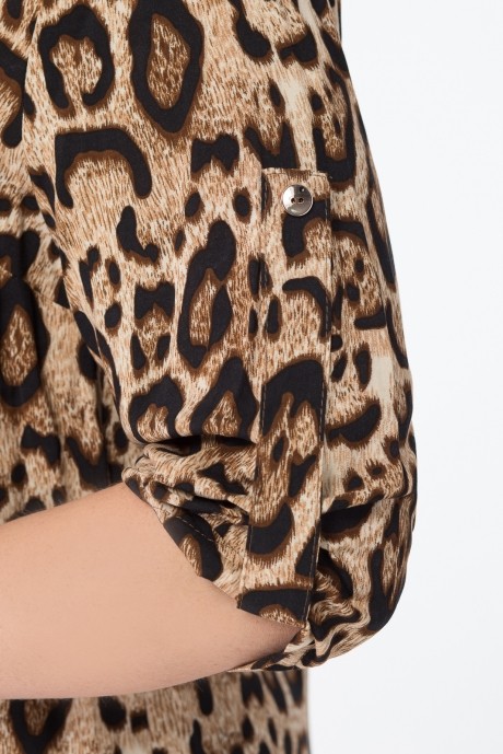 Блузка, туника, рубашка БелЭкспози 575 /1 леопард размер 46-52 #2