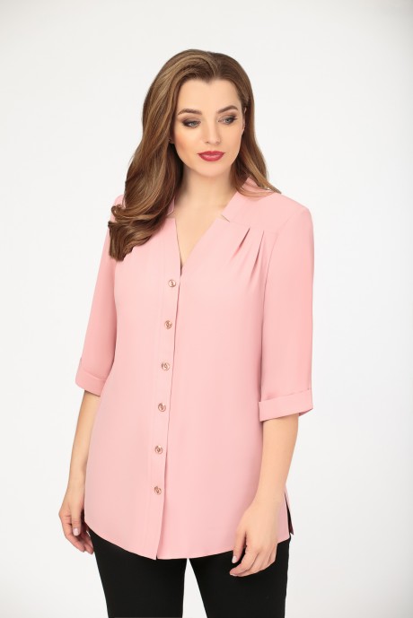 Блузка БелЭкспози 1333 розовый размер 50-62 #1