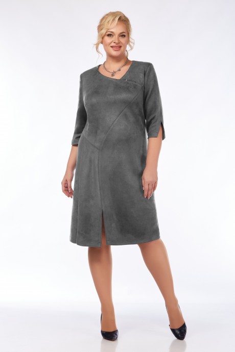 Платье Тэнси 359 жемчужно-серый размер 54-60 #1