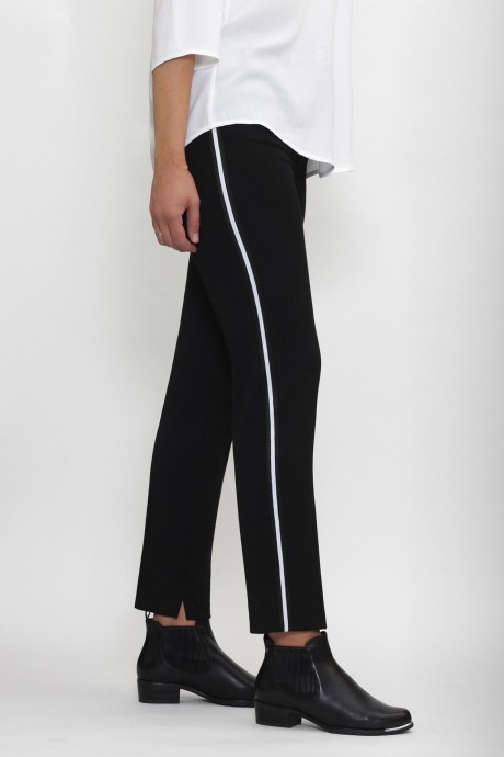 Mirolia 385Z чёрный c белой полосой #3