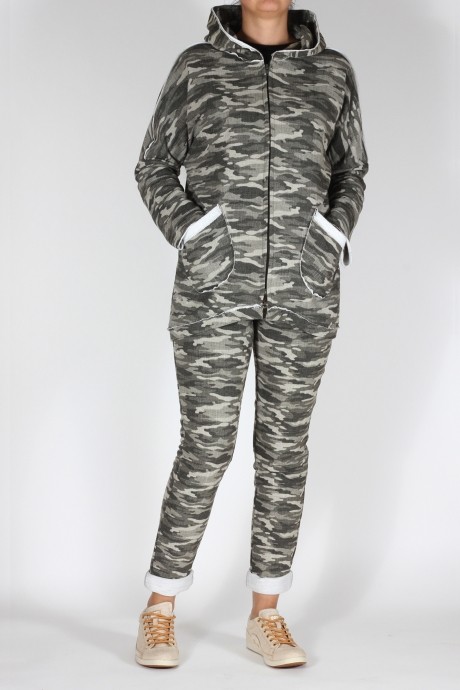 Спортивный костюм Mirolia 379 хаки-камуфляж размер 46-58 #2
