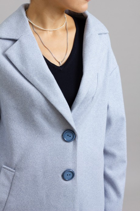 Жакет (пиджак) Mirolia 1067 голубая ёлочка размер 46-56 #3