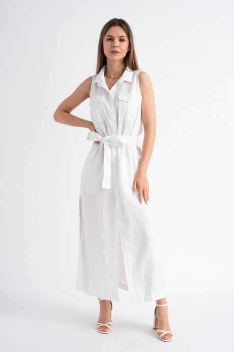 Платье Mirolia 1165 белый размер 44-54 #1