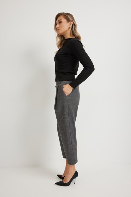 Брюки Mirolia 1275 серая ёлочка размер 46-54 #6