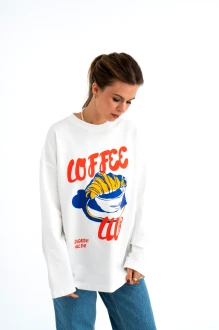 Джемпер (кофта) Mirolia 1225 -18 белый