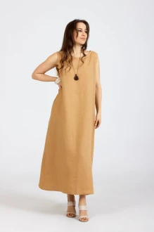 Платье Mirolia 1281 Горчичный