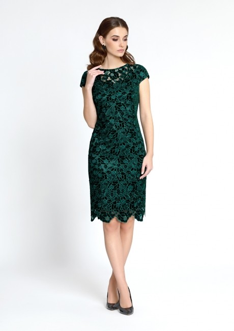Вечернее платье Bazalini 2982 зеленый размер 48-52 #1
