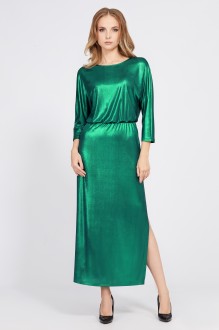 Вечернее платье Bazalini 4851 зеленый #1