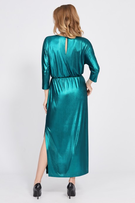 Вечернее платье Bazalini 4851 бирюза размер 42-58 #2