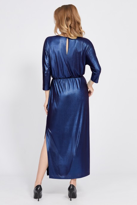 Вечернее платье Bazalini 4851 синий размер 42-58 #2