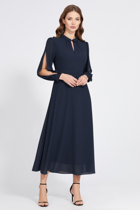 Вечернее платье Bazalini 4816 синий размер 42-52 #1
