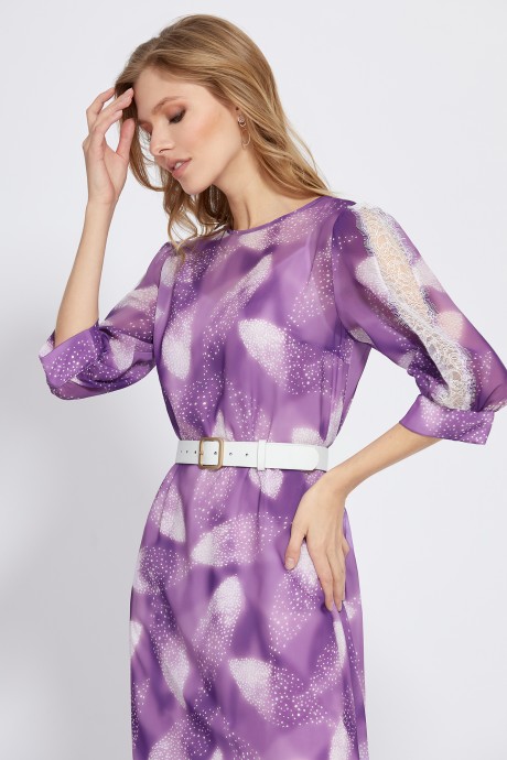 Платье Bazalini 4869 фиолетовый размер 42-58 #3