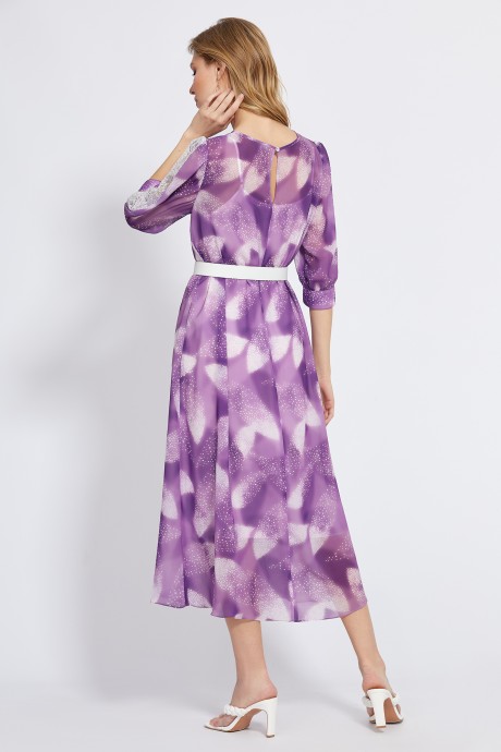 Платье Bazalini 4869 фиолетовый размер 42-58 #4
