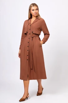 Платье Bazalini 5077 терракотовое