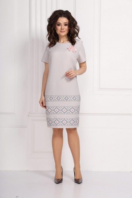 Вечернее платье SolomeaLux 600 серый размер 50-58 #1