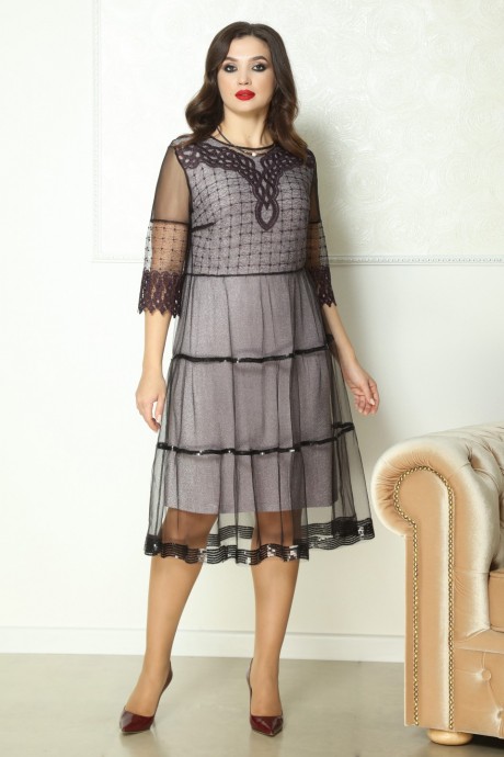 Вечернее платье SolomeaLux 762 нежный розовый размер 48-58 #1