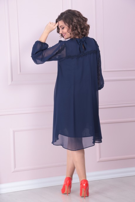 Вечернее платье SolomeaLux 891 синий размер 46-56 #2
