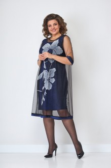Вечернее платье SolomeaLux 663А синий #1