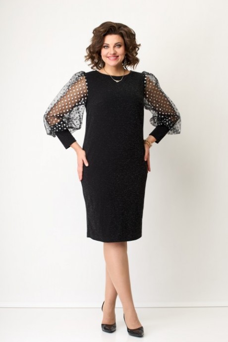 Вечернее платье SolomeaLux 759S черный размер 50-58 #2