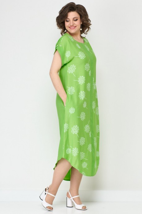 Платье SolomeaLux 951 зеленый размер 50-58 #2