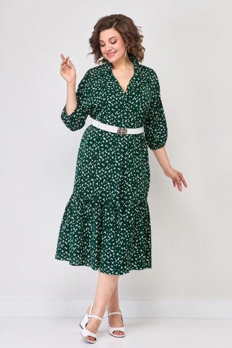Платье SolomeaLux 947N зеленый размер 48-58 #1