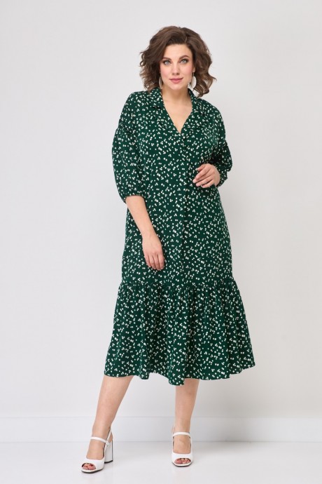 Платье SolomeaLux 947N зеленый размер 48-58 #2