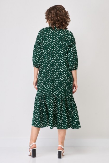 Платье SolomeaLux 947N зеленый размер 48-58 #4