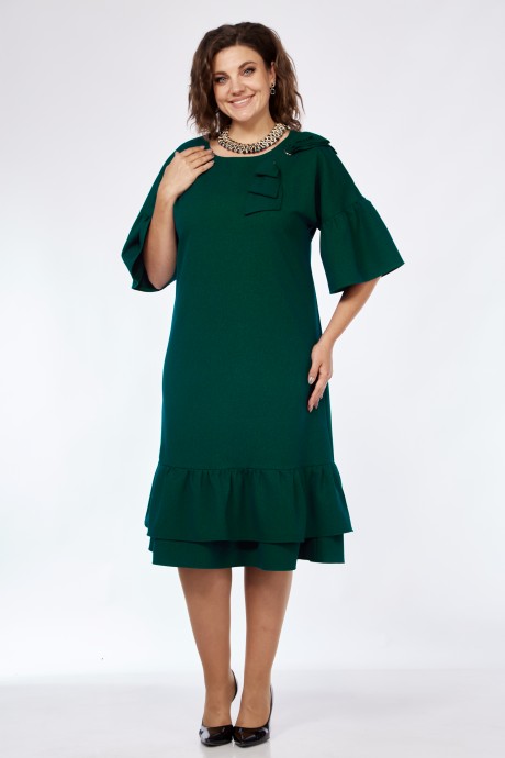 Платье SolomeaLux 962 изумруд размер 50-58 #3