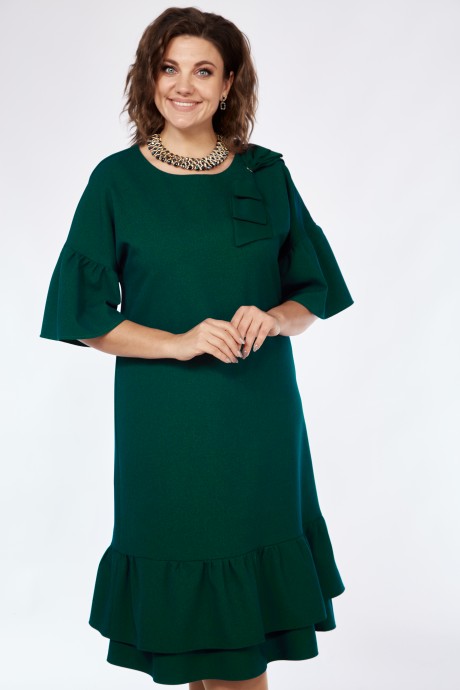 Платье SolomeaLux 962 изумруд размер 50-58 #6