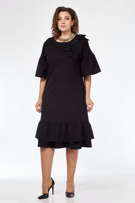 Платье SolomeaLux 962 черный размер 50-58 #3