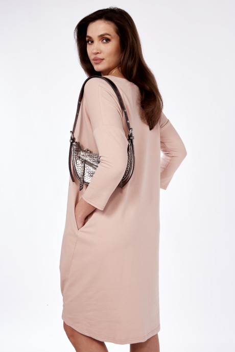Платье SolomeaLux 940 пыльный розовый размер 50-58 #9