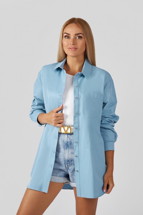 Рубашка Azzara 1006Г голубой размер 42-50 #1